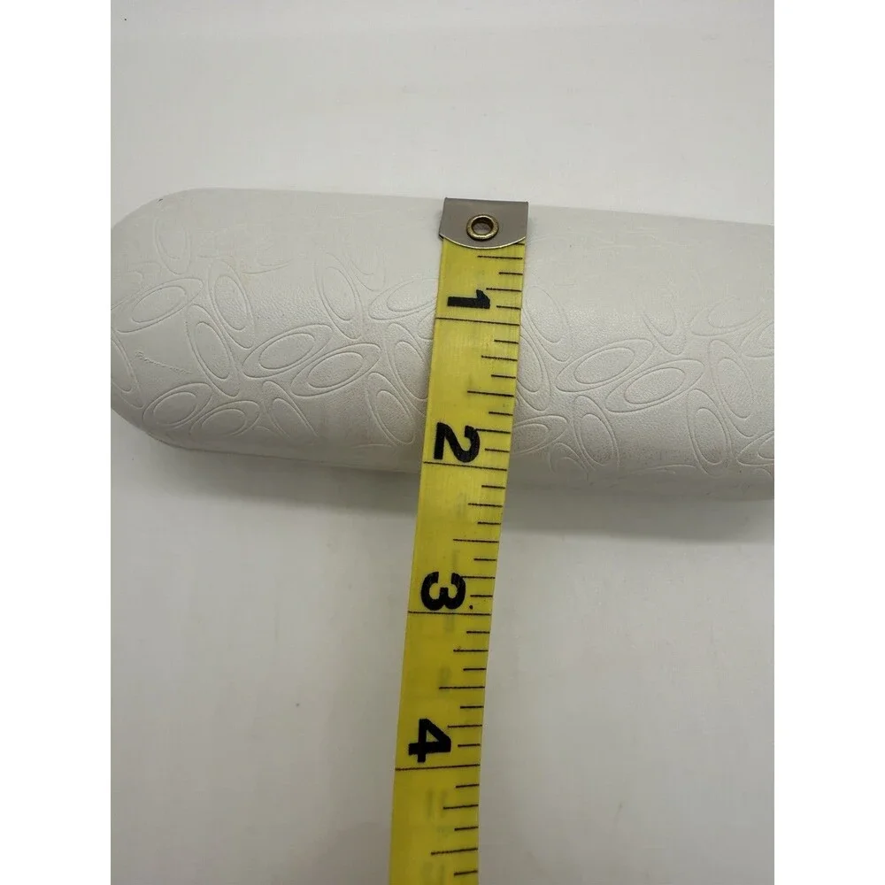 Oakley Signature O Sunglasses Glasses White Clam Shell Hard Case &Cleaning Cloth